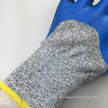 SRSAFETY 2016 doppelte beschichtete Sicherheit Cut-5 Nitril-Handschuh mit 2-Schicht-Beschichtung Handschuh, Anti-Cut-Handschuh